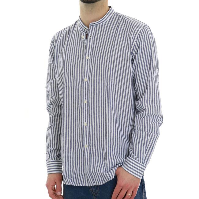 CAMICIA FANTASIA RIGHE BL11 - Mad Fashion | img vers.650x/